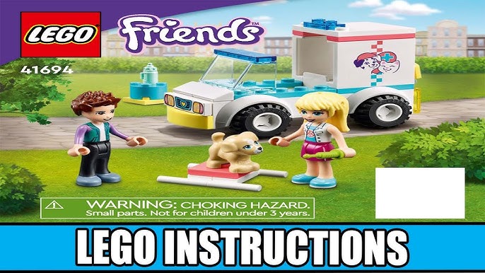 LEGO Instructions | Friends | 41696 | Pony-Washing Stable - YouTube