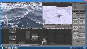 Creating an Ocean with Foam in Cycles Part 6