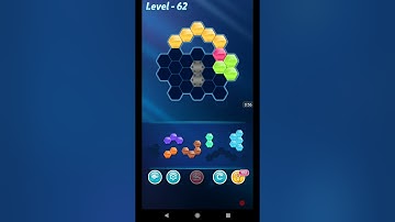 BLOCK HEXA PUZZLE LEVEL 62 ANSWERS EXPERT LEVEL PACK