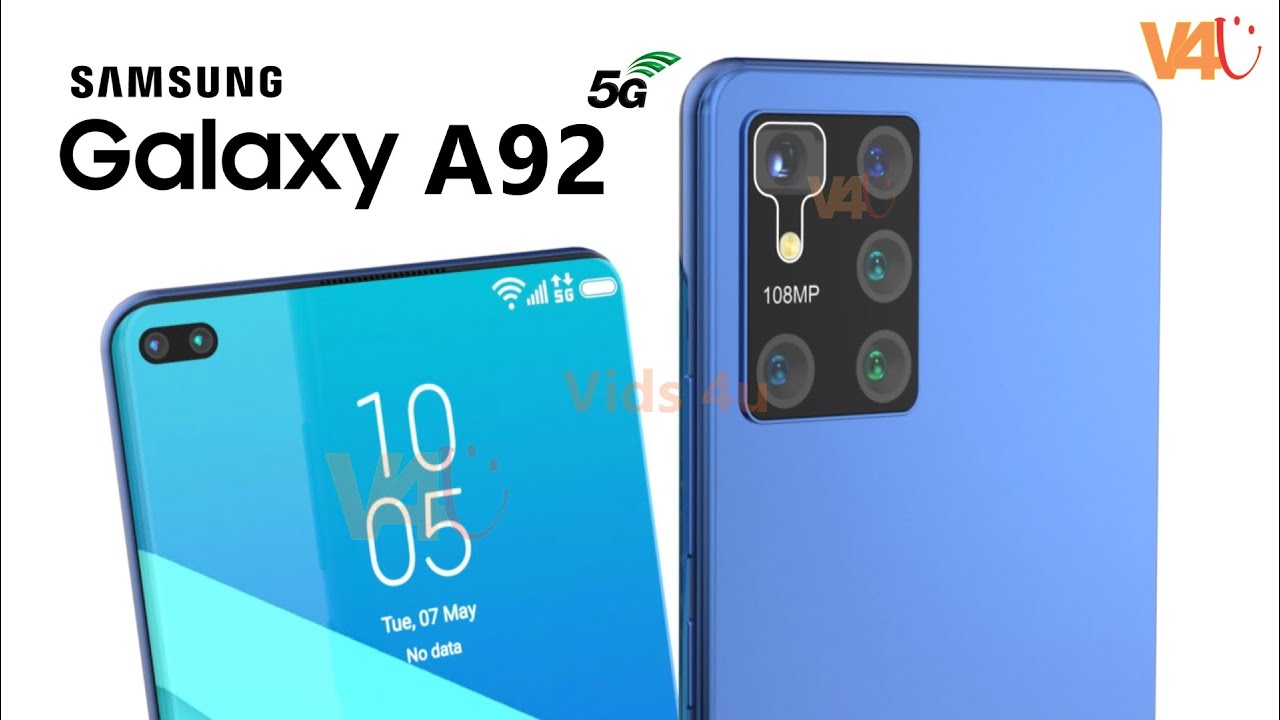 Samsung Galaxy A92 Release Date, Price, Launch Date, Trailer, Camera, Specs, First Look, 5G,Official