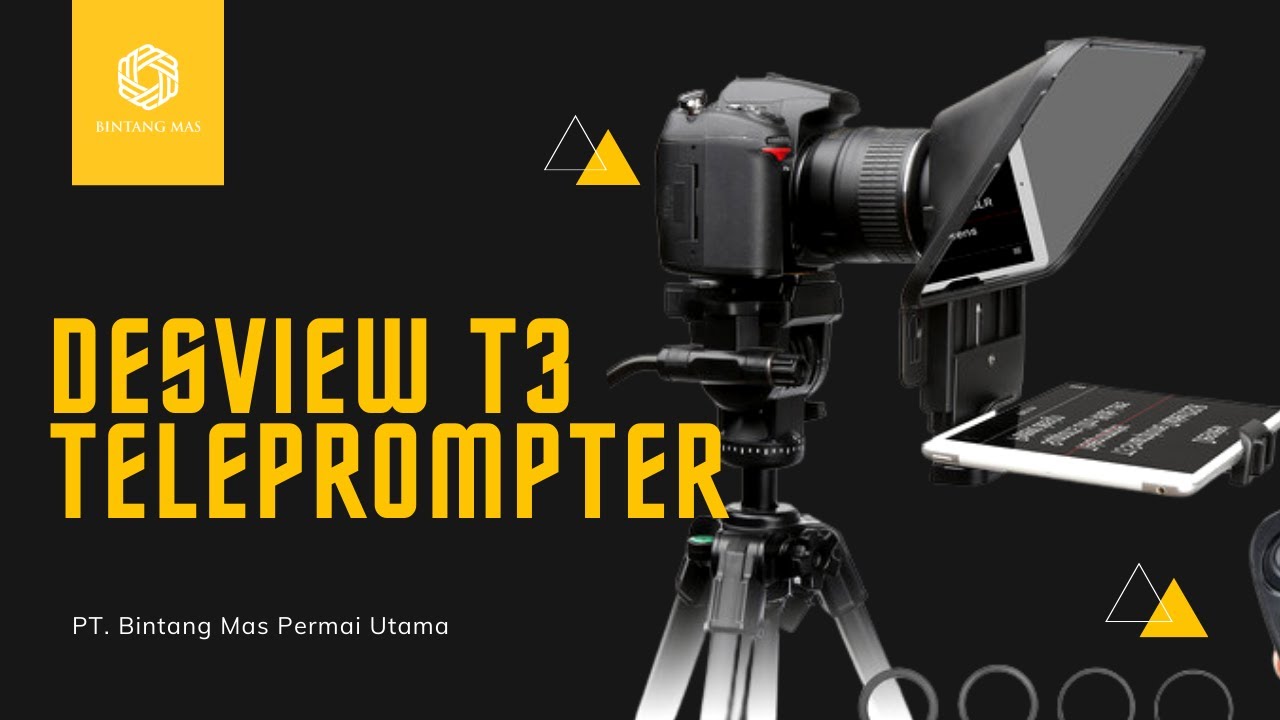 Pakai Teleprompter Ini Auto Jadi Profesional Di Depan Kamera