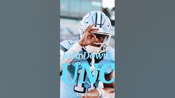#nfl Josh downs unc edit