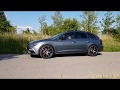 Seat leon st cupra 4drive performance carbon exhaust sound  acceleration