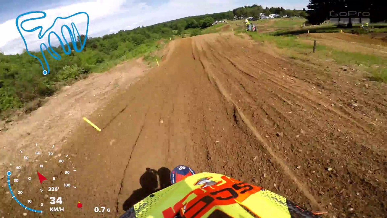 GoPro - Motocross CUSSAC 2018 - Championnat de France National MX1