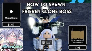 How to Spawn Frieren Boss in Second Piece New Update! NEW CODE!!!