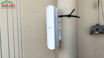 Thực tế sử dụng thiết bị thu phát WiFi khoảng cách xa 1kM 5kM