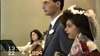 Свадьба 1994!  это было время моей молодости, мои 90-е.