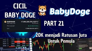 Cicil Baby Doge Coin PART 21