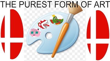 I made super smash bros in ms paint