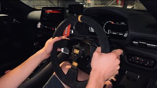 GRスープラ ステアリング交換 スイッチ移設キット 取付 - YouTube