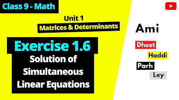 Class 9 (Math) : Unit 1  Exercise 1.6