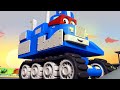 Carl le Super Truck -  La PELLETEUSE - La Ville des Voitures 🚓 🚒 Dessin animé pour enfants