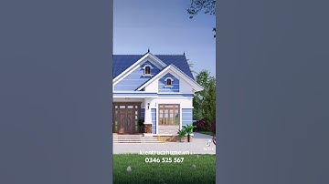 Biệt thự mái Thái 1 tầng đẹp thơ mộng #kientruczhome