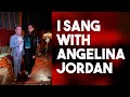 I sang with Angelina Jordan!!! #Angelinajordan