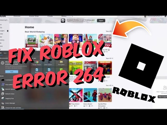 Roblox Error 264: Reasons And How To Fix