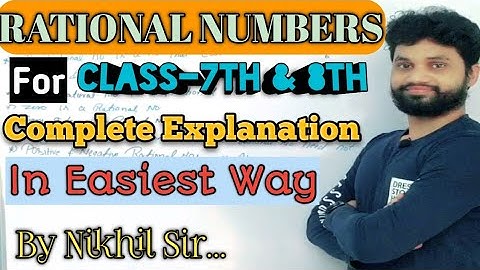 Rational Number & it