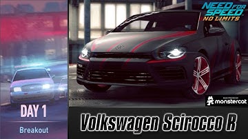 Need For Speed No Limits: Volkswagen Scirocco R | Blackridge Breakout (Day 1 - Breakout)