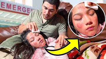 WE FOUND TXUNAMY WITH A HORRIBLE RASH (HOSPITAL VISIT) | Familia Diamond