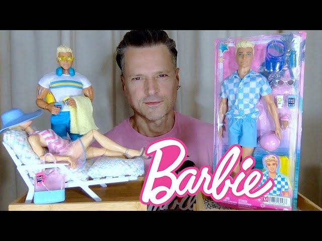 Big Changes for Barbie 2023 Movie Beach Ken Doll Core Unboxing