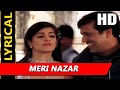 Meri Nazar With Lyrics | Rajesh Mishra, Jaspinder Narula | Joru Ka Ghulam 2000 Songs | Govinda