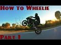How to Wheelie a Motorcycle: Part 1 - Clutch up