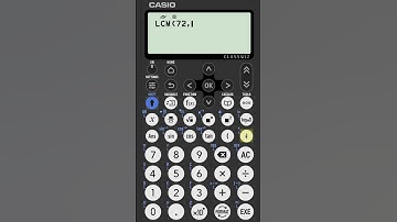 Hoe vind je het kleinste gemene veelvoud op een Casio fx-83GTCW | fx-85GTCW