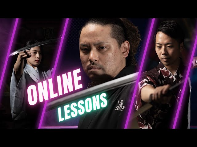 SIGN UP NOW to Learn Katana Skills with Shogo [Yushin Ryu Iai Online Lessons] class=