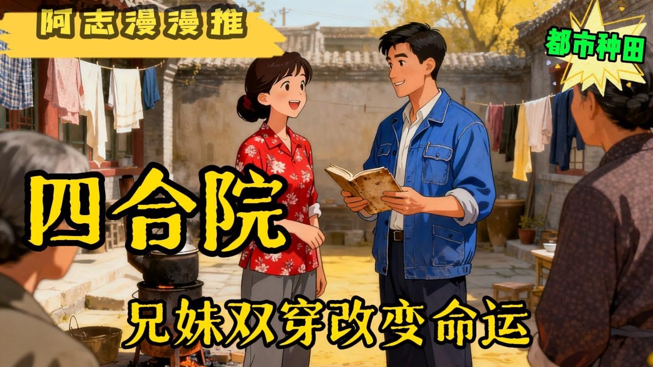 ✨完结文《四合院》【穿越+兄妹+系统+任务+搞笑+虐禽】 现代穷逼孤儿兄妹，意外被系统系统选中，穿越到电视剧小世界中 