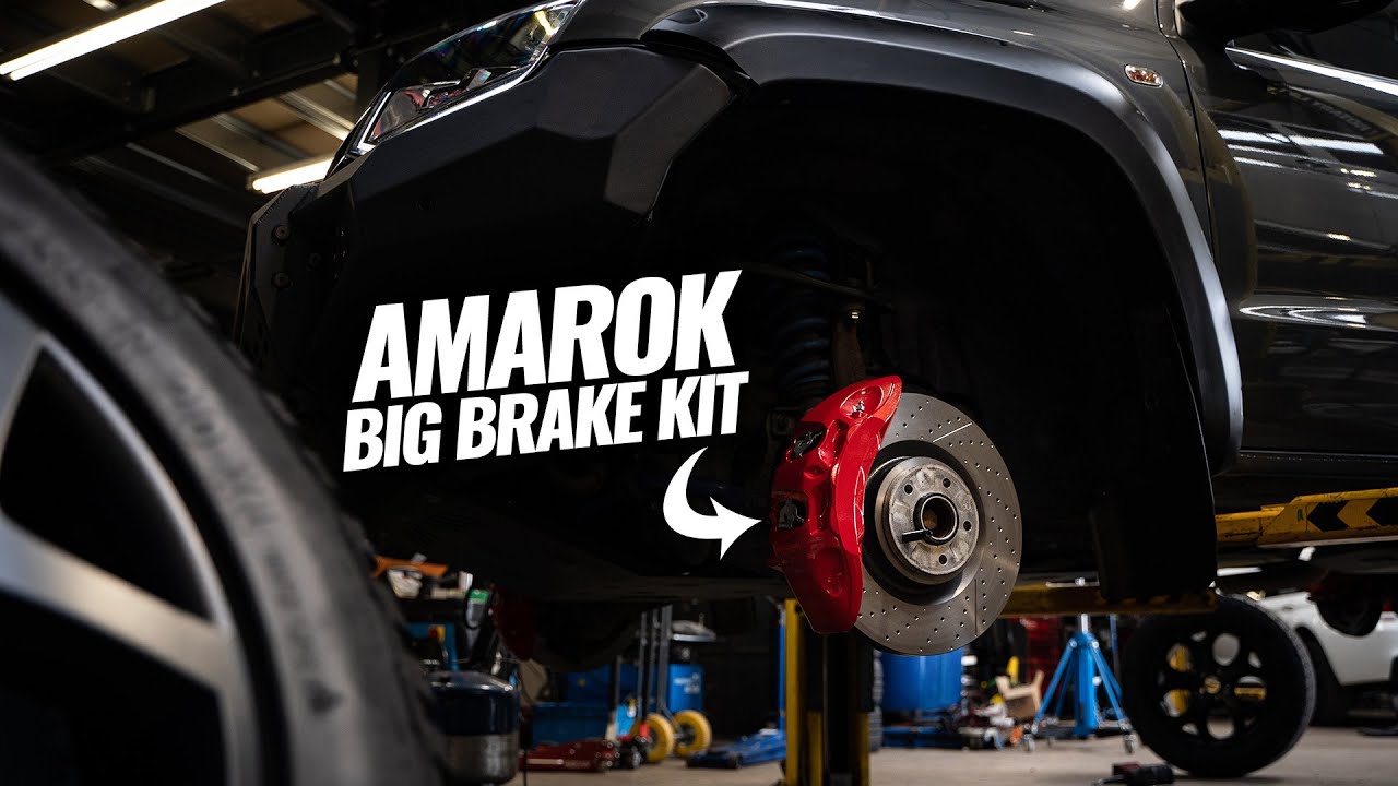 Our V6 Amarok gets BIG BRAKES! YouTube