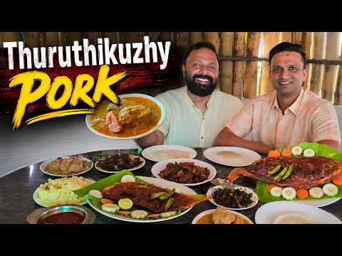 Viral Pork Chaaps 🔥 Best Toddy Shop Food in Pala | Thuruthikuzhy