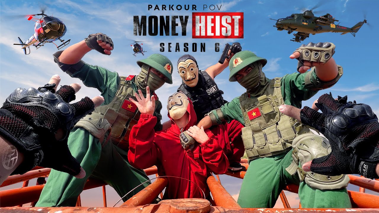 Паркур MONEY HEIST Сезон 6