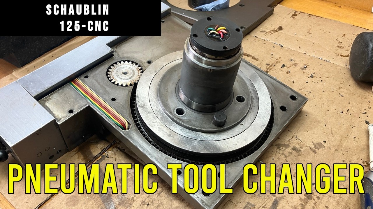 Lets get the Schaublin's tool changer working part 1. || RotarySMP