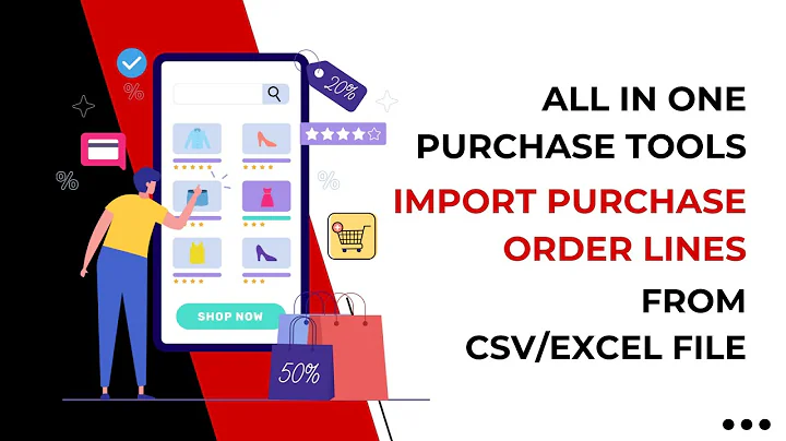 All In One Purchase Tools - Import Purchase Order Lines from CSV/Excel File Odoo
