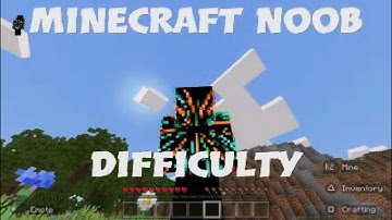 Minecraft...but its Noob mode