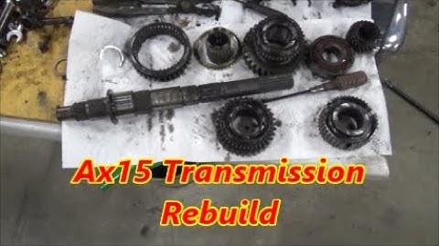 Aisin Ax15 Transmission rebuild and Dakota Install tips