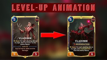Vladimir level-up animation | Legends of Runeterra