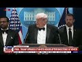 President Trump speaks: Shots fired at White House Correspondents Dinner