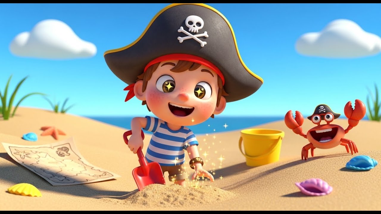 Ultimate Pirate Treasure Counting Voyage Song for Kids | Learn Numbers Fun Adventure Nursery Rhymes