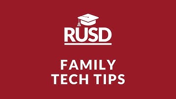 Family Tech Tip: Google Classroom Tour