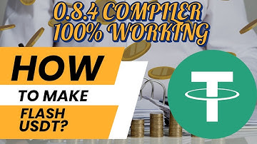 Create Tradable Flash USDT (Step by Step Tutorial)