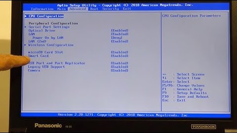 TOUGHBOOK 55 Demo: VGA + Serial, Optical Drive, Insertable SmartCard Reader Accessories