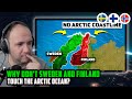 🇳🇴🇫🇮🇸🇪 Why Don't Sweden and Finland Touch the Arctic Ocean? | TEACHER PAUL REACTS NORDIC