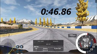 Fastest Automation Test Track Lap - Vulcan Hypersport