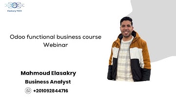 Live webinar odoo functional business course