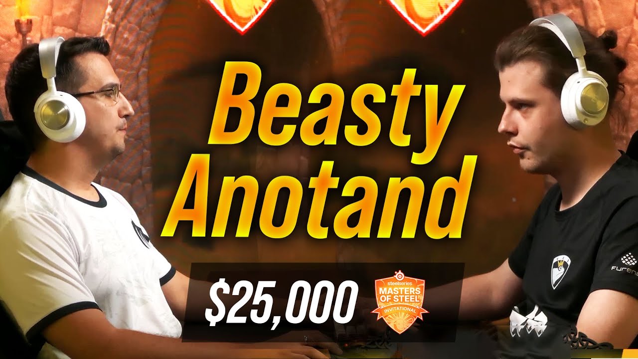 Beasty vs Anotand On The $25,000 Masters of Steel! (Group Stage)