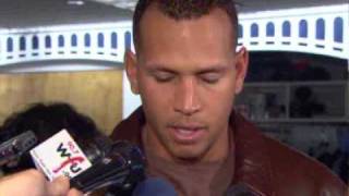 New York Yankees Alex Rodriguez postgame interview 4/18/07