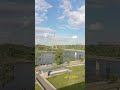 Вид с крыши на набережную. Варшава, Польша. Май, 2025.
