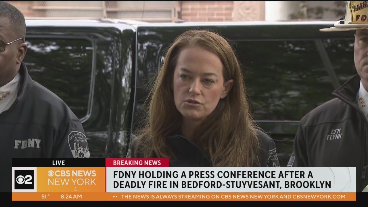 FDNY shares update on deadly Brooklyn fire - YouTube