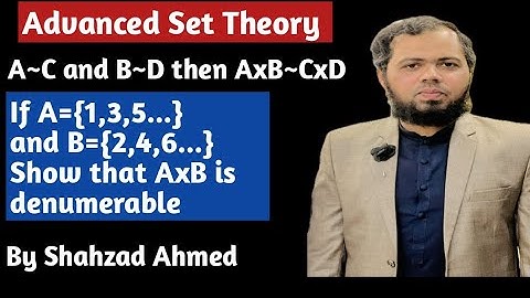 Important theorem on set theory by Shahzad Ahmed.#settheory #mscmath #bsmath #gcuf #punjab #uog