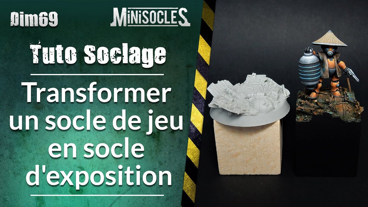 Minisocles Le Blog: Créer et peindre des socles de figurines de jeu